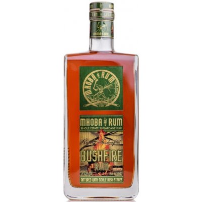 Mhoba Bushfire Rum 55% 0,7 l (holá láhev) – Zboží Mobilmania