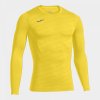 Pánské sportovní tričko Brama Classic Funkční tričko dlouhým rukávem žlutá
