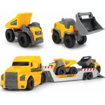 Dickie Construction Volvo Truck + sklápěčka + nakladač 32 cm – Zboží Dáma