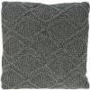 Dekorační polštář Home Styling Collection polštář CHENILLE šedá 45x45