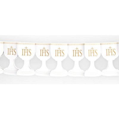 PartyDeco Papírová girlanda První svaté přijímání bílá – Zbozi.Blesk.cz