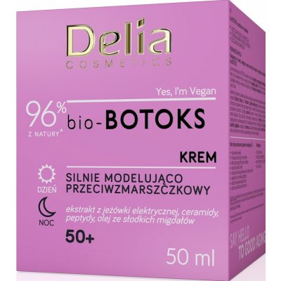 Delia Cosmetics BIO-BOTOKS remodelační krém proti vráskám 50+ 50 ml – Zbozi.Blesk.cz