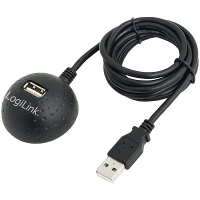 Logilink CU0013B USB 2.0, USB A zásuvka, USB A vidlice, niklovaný, 1,5m – Zboží Mobilmania