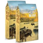 Taste of the Wild High Prairie 2 x 18 kg – Zboží Mobilmania