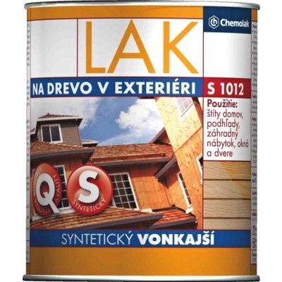 Chemolak S1012 Lak syntetický 0,75 l – Zboží Mobilmania