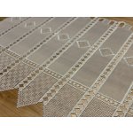 Luxusní vyšívaná vitrážová záclona MARIA SMETANOVÁ 90 cm – Zboží Mobilmania