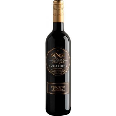 SENSI COLLEZIONE Primitivo IGP Puglia 14% 0,75 l (holá láhev) – Hledejceny.cz