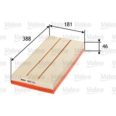 Vzduchový filtr VALEO 585115 – Hledejceny.cz