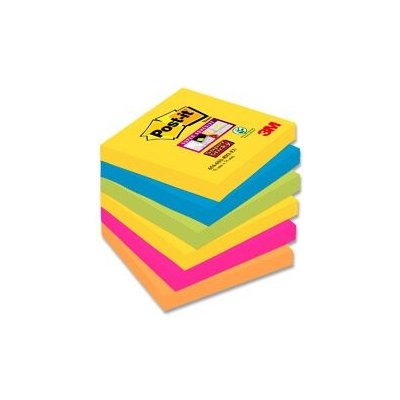 3M Post-it - silně lepicí bločky - 76 x 76 mm, 6 x 90 l., kolekce Rio – Zbozi.Blesk.cz