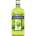 Becherovka Lime & Basil 20% 0,5 l (holá láhev) – Hledejceny.cz
