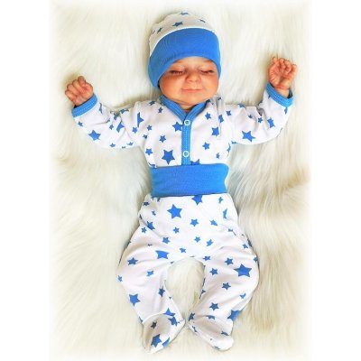 Dětské polodupačky Hvězda bílomodrá – Zboží Mobilmania