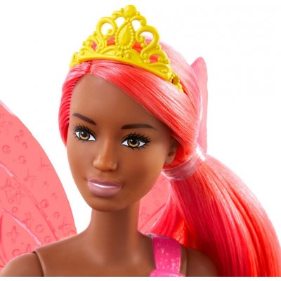 Barbie Kouzelná víla červená křídla – Zbozi.Blesk.cz