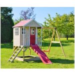 Wendi Toys Dřevěný domeček na chůdách Alpaca – Zbozi.Blesk.cz