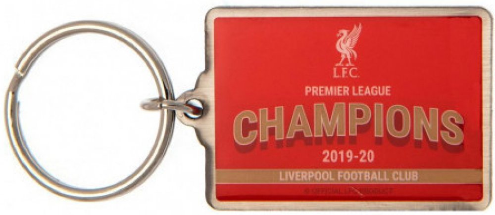 Přívěsek na klíče Liverpool FC Premier League Champions | Srovnanicen.cz