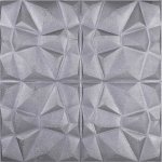 Impol Trade 3D RS011-3 70 x 69 cm diamant šedý 1ks – Zboží Mobilmania