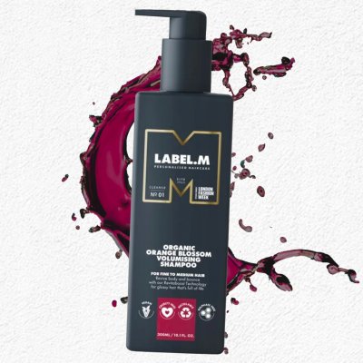 label.m organic Orange Blossom Volumising Shampoo 300 ml – Zboží Dáma