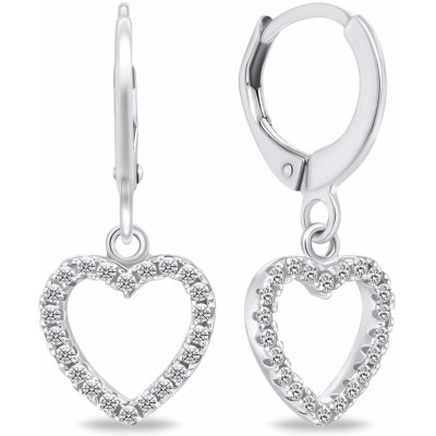 Brilio Silver náušnice EA645W – Hledejceny.cz