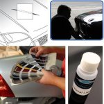 PPG Opravná lakovací tužka na auto Magická černá 10 ml | Zboží Auto