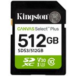 Kingston Canvas Select Plus Gen3 SDXC 512GB SDS3/512GB – Sleviste.cz