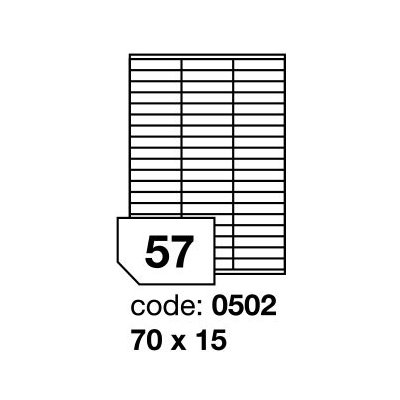 Rayfilm R0103.0502D neprůhledné krycí etikety 70x15mm 300 listů – Zbozi.Blesk.cz