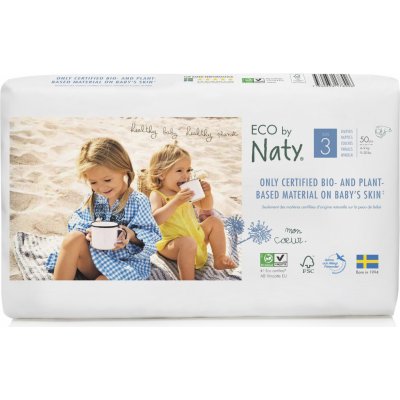 Naty Nature Babycare Plenky Midi 4 -9 kg 50 ks