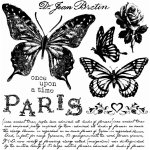 Creatoys Razítka na stěnu Motýli – Zbozi.Blesk.cz