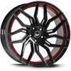 Alu kolo, lité kolo Barracuda DRAGOON 9x19 5x112 ET35 black gloss trim red