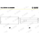 GLYCO Hlavní ložiska klikového hřídele 72-38560.50MM | Zboží Auto