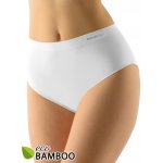 GINA dámské kalhotky klasické bezešvé, jednobarevné Eco Bamboo 01002P černá – Zboží Mobilmania