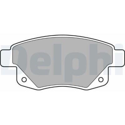 Sada brzdových destiček, kotoučová brzda DELPHI LP1955 | Zboží Auto