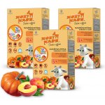 Goldim kozí kukuřično rýžová s broskví a dýní multipack 3 x 285 g – Zboží Dáma