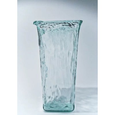 VIDRIOS Váza z recyklovaného skla PANDORA AUTHENTIC, průhledná 20x40cm – Hledejceny.cz