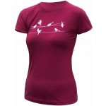 Sensor Merino Active Orchid Dámské triko s krátkým rukávem – Hledejceny.cz