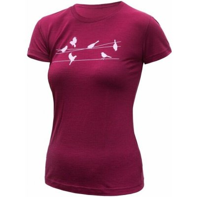 Sensor Merino Active Orchid Dámské triko s krátkým rukávem – Hledejceny.cz