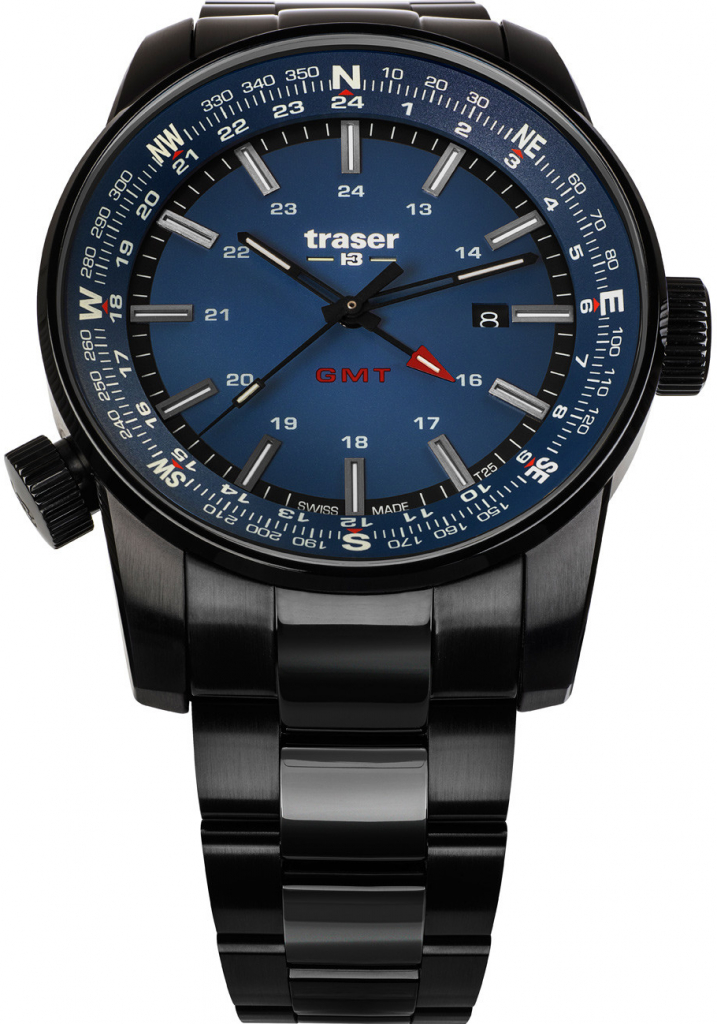 Traser P68 Pathfinder GMT Blue Steel