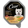 Paštika pro psy Cesar Adult Dog Klassik kuřecí zelenina a petrželka v omáčce 56 x 150 g