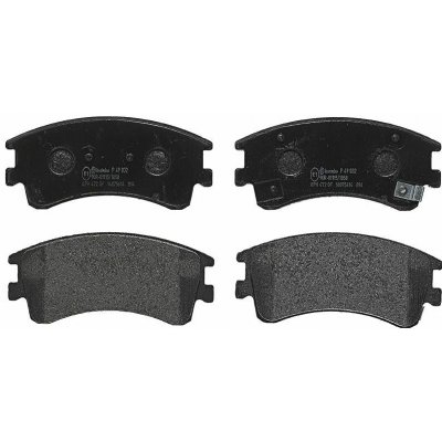 Sada brzdových destiček, kotoučová brzda BREMBO P 49 032 – Hledejceny.cz