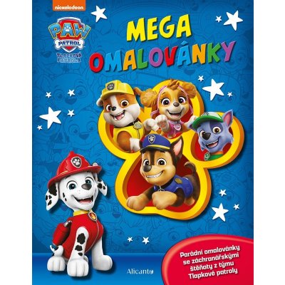 Tlapková patrola Mega omalovánky – Zboží Dáma