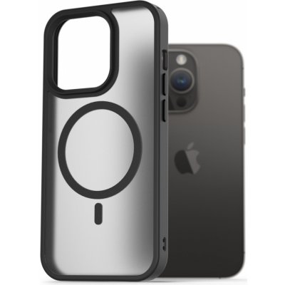 Pouzdro AlzaGuard Matte Case Compatible with MagSafe iPhone 14 Pro černé – Zboží Živě