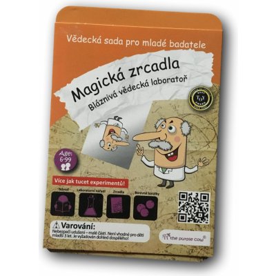 Experimentální sada Bláznivá vědecká laboratoř Magická zrcadla – Zboží Mobilmania