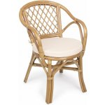 Bizzotto Athina zahradní židle přírodní 54.5 cm, 80 cm, 60 cm – Hledejceny.cz