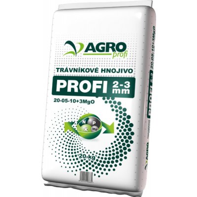 AGRO Profi Trávníkové hnojivo 20-05-10+3MgO 20 kg – Hledejceny.cz