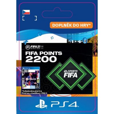 PlayStation FIFA 21 - 2200 FUT Points CZ – Zboží Mobilmania