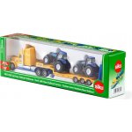 Siku 1805 Tahač s vlekem 2 traktory New Holland 1:87 – Zboží Dáma