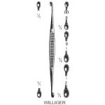 CM Instrumente Germany Ostrá oboustranná lžička Williger 0/1, 13,5 cm – Zboží Mobilmania