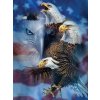 Puzzle SunsOut Steven Michael Gardner Patriotic Eagles 1000 dílků