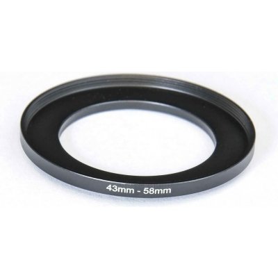 VFFOTO redukční kroužek 43 mm na 58 mm – Sleviste.cz
