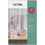 Heyda 3D papírové výřezy - domečky bílé (3ks) – Hledejceny.cz