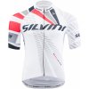 Cyklistický dres Silvini TEAM WD1402 white-red Dámský