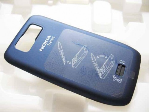 Kryt Nokia E63 zadní modrý